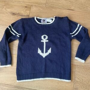 Good Lad of Philadelphia navy anchor sailor sweater